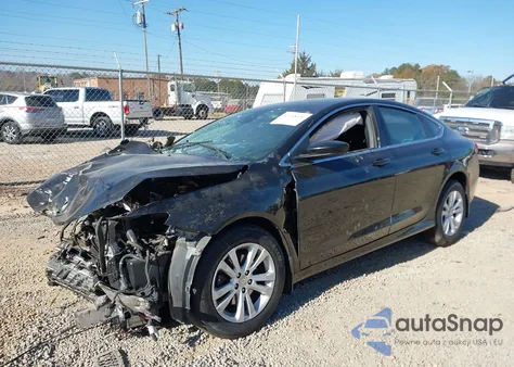 2015 Chrysler 200 Limited from USA, damaged, VIN 1C3CCCAB2FN600699